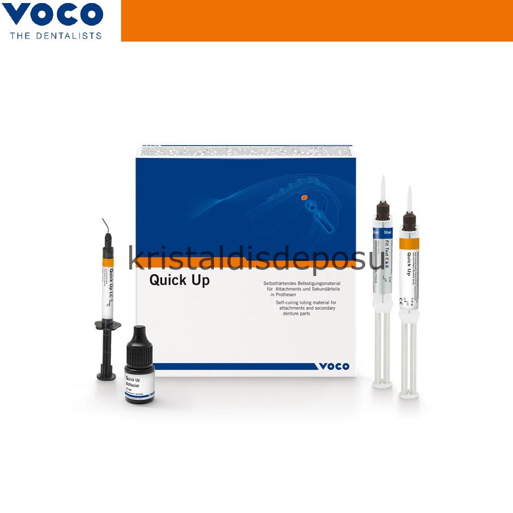 Quick Up İmplant Attachment ve Sekonder Parçaların Simantasyonu