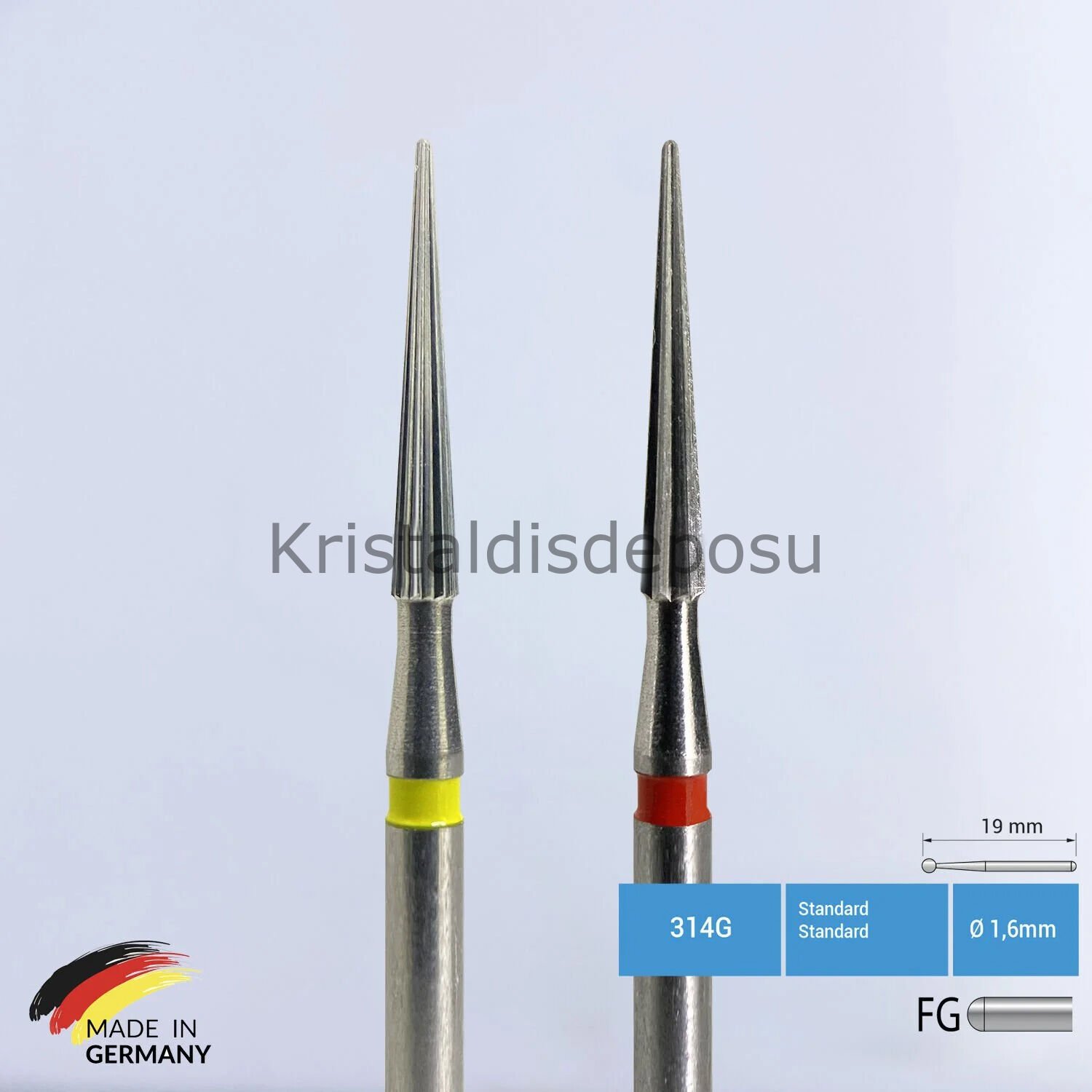Tungsten Carpide Bitim ve Cila Frezi - C135 - Aeratör