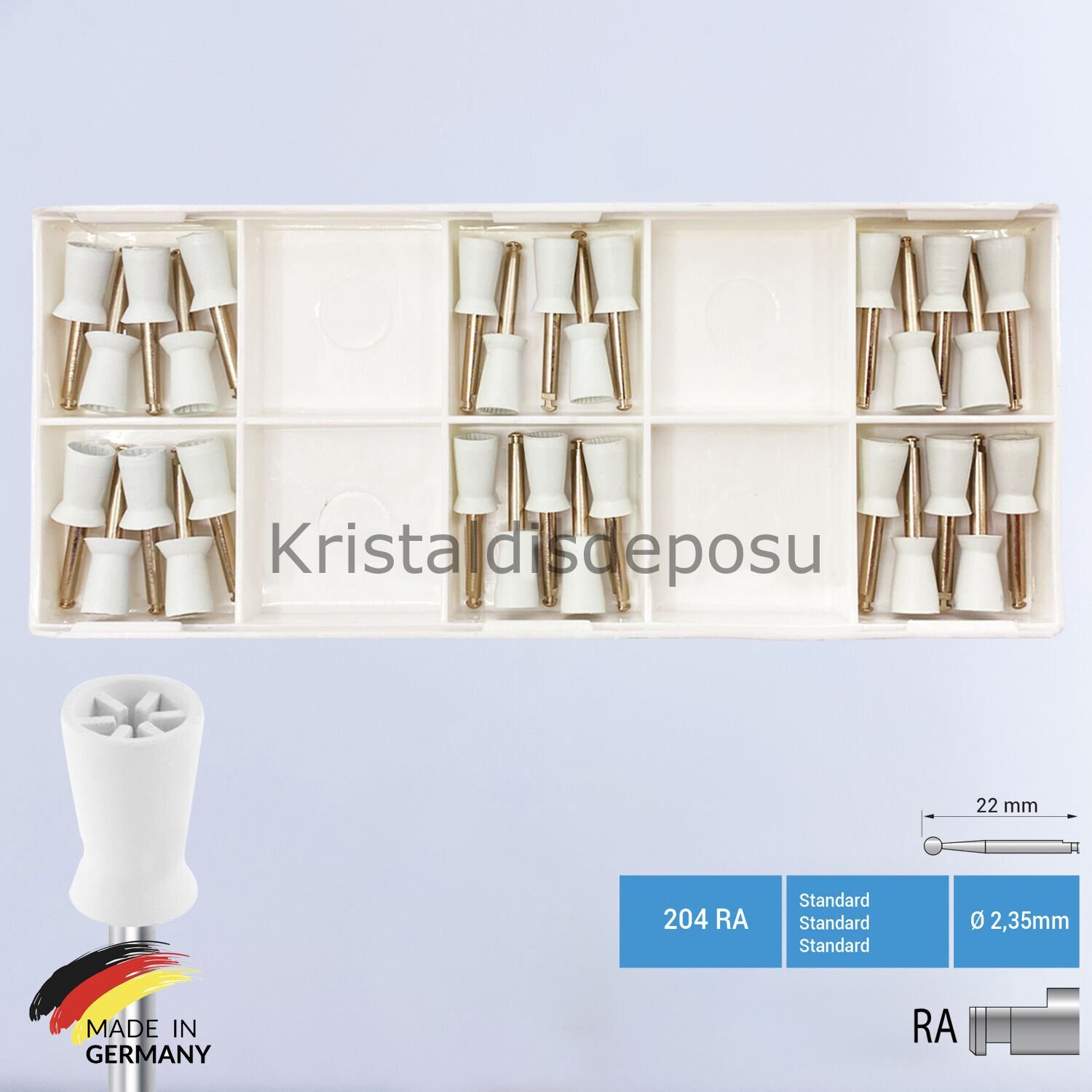 Detertraj Polisaj Lastiği - Medyum - 30 Adet