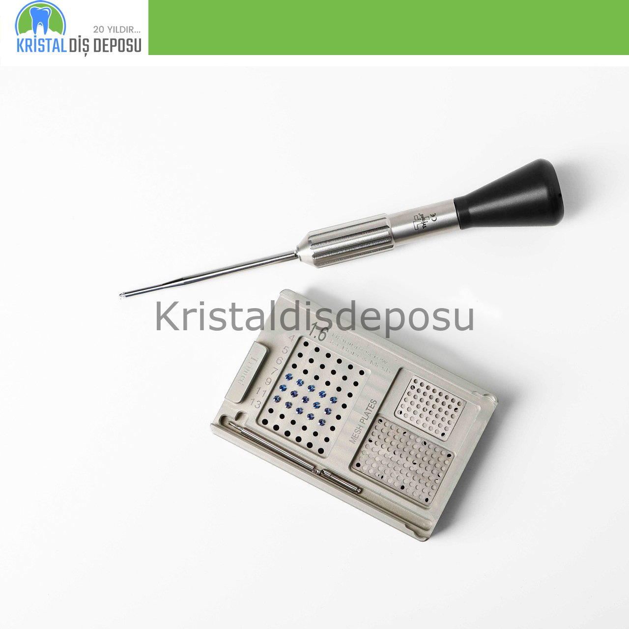 Titanyum Kemik,Plate,Mesh Sabitleme Mini Vida Set
