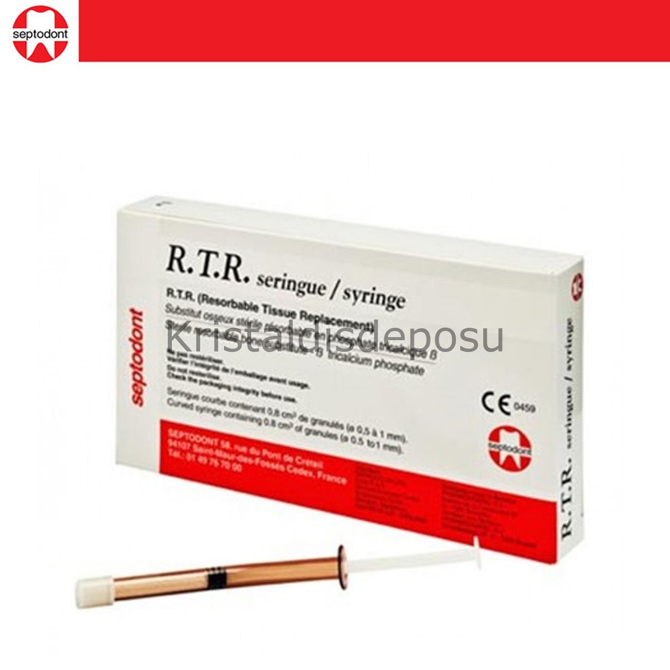 R.T.R Sentetik Kemik Meteryali - 0,8 cc
