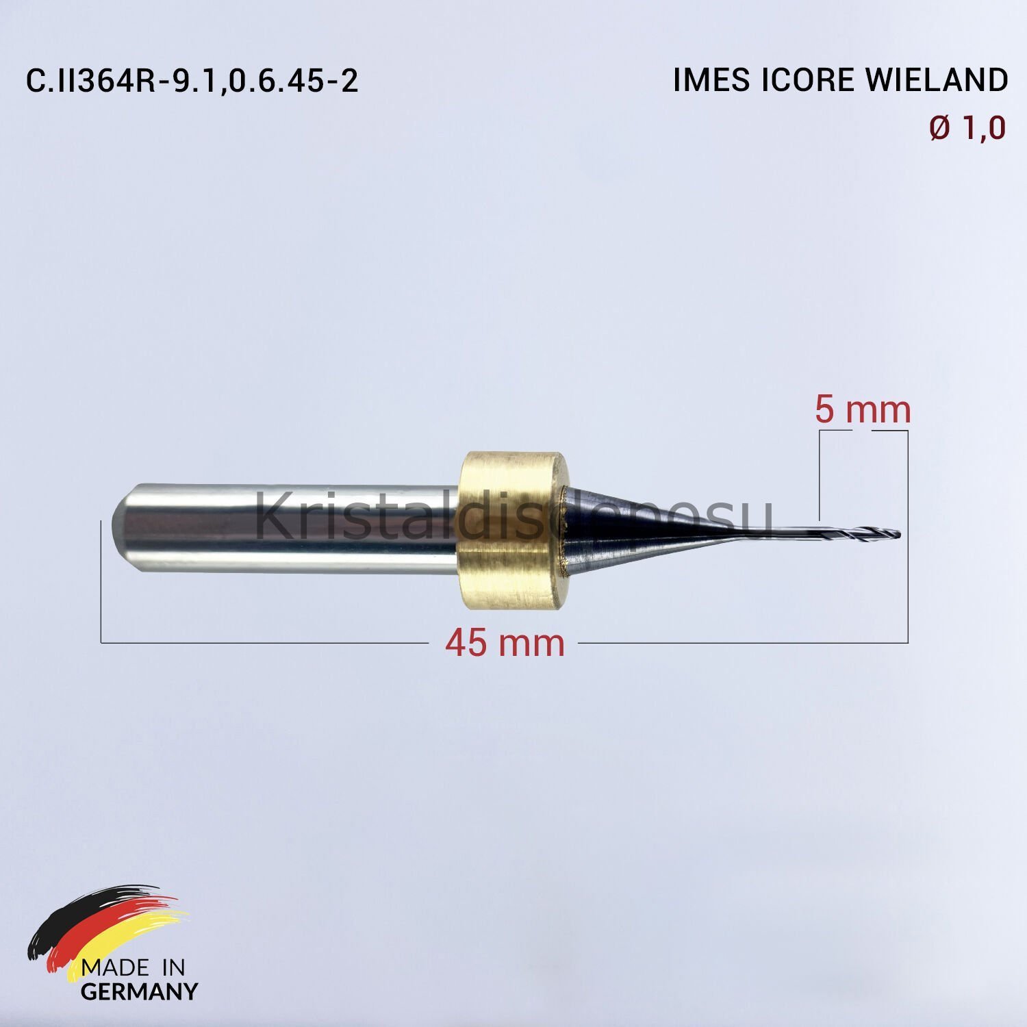 Imes Icore Wieland Cad Cam Drill 1,0 mm