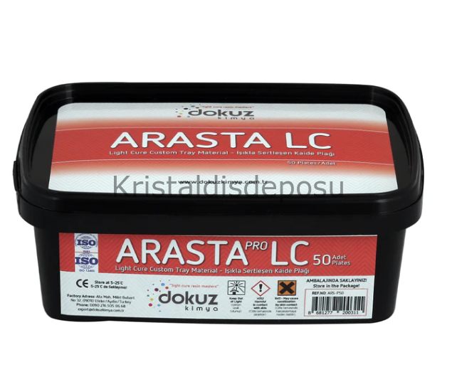 Arasta Lc Işıkla Sertleşen Basplak 50 Lik Kutu