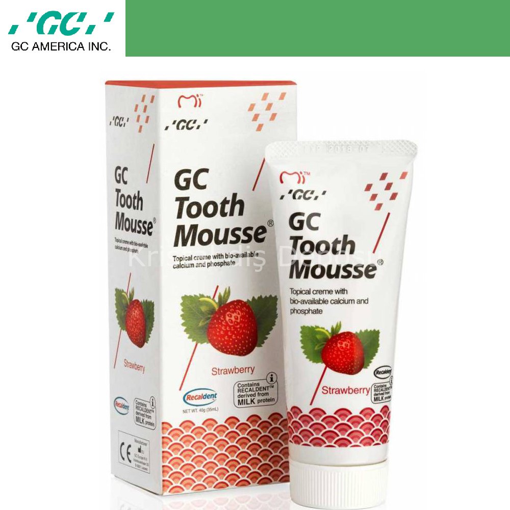 Tooth Mousse Topikal Krem 40 Gr - Çilekli