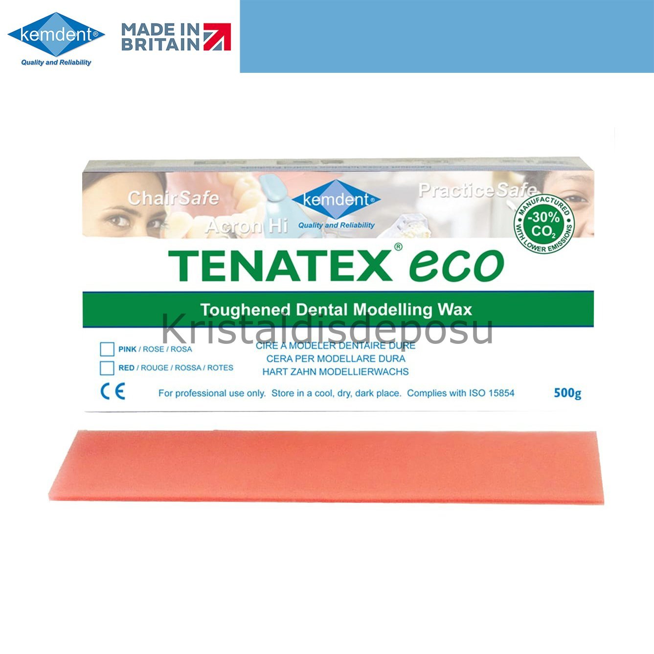 Tanetex Eco Modelaj Pembe Plak Mum