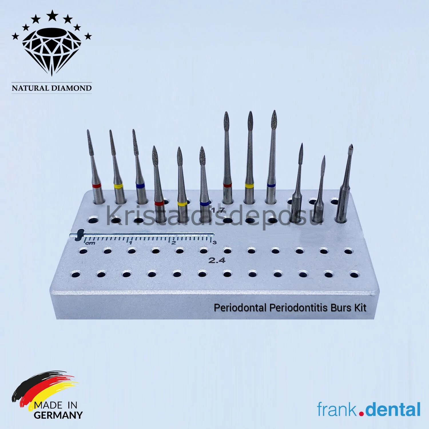 Periodontal Periodontitis Tedavi Frez Seti 1540