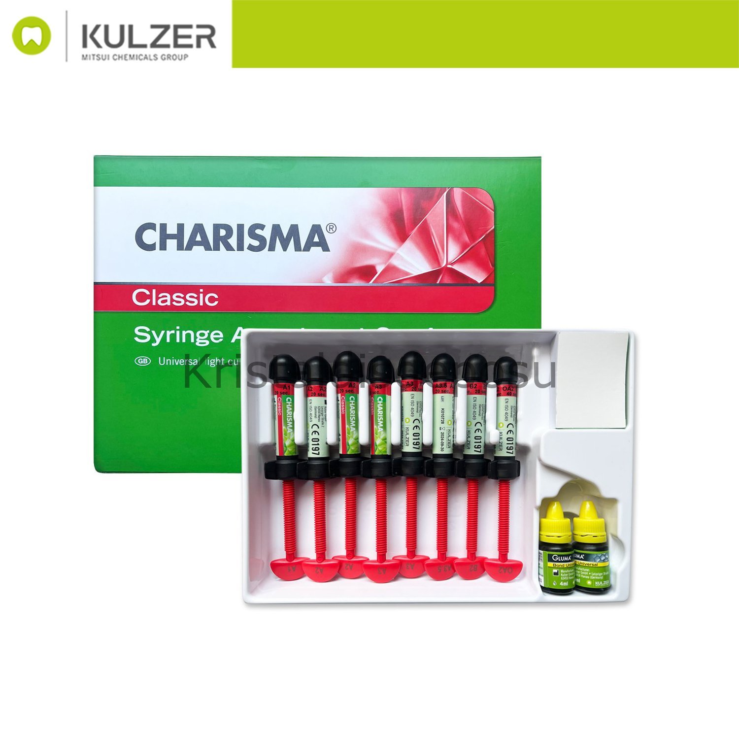 Charisma Classic Kompozit Set 8x4 gr & 2 Adet Universal Bond