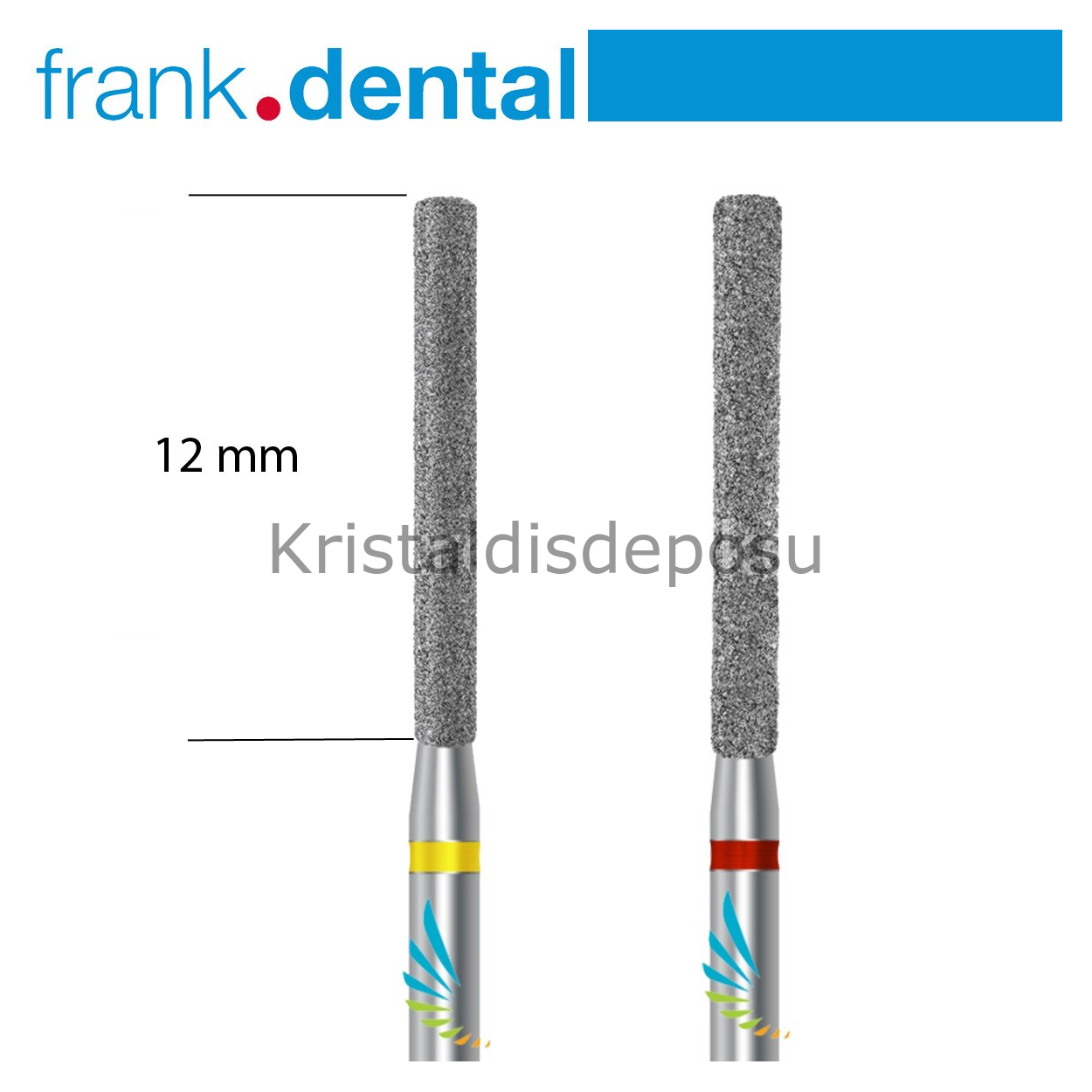 Elmas Frez - Bitim ve Cila - 842 - Silindir - 2 Adet