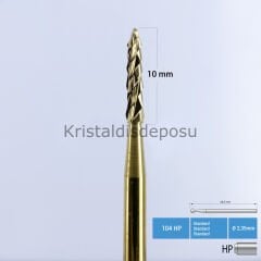 Titanyum Lindemann Cerrahi Frez - 166A HP