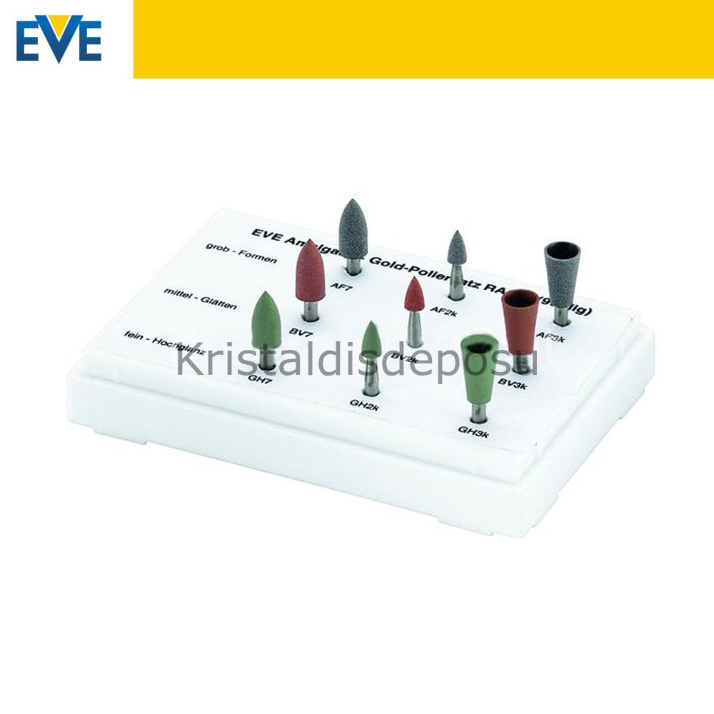 Eveflex Metal ve Amalgam Cila Lastik Kiti