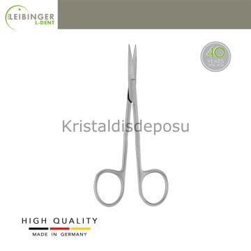 Iris Cerrahi Makas - Paslanmaz Çelik - Düz - 11,5 cm