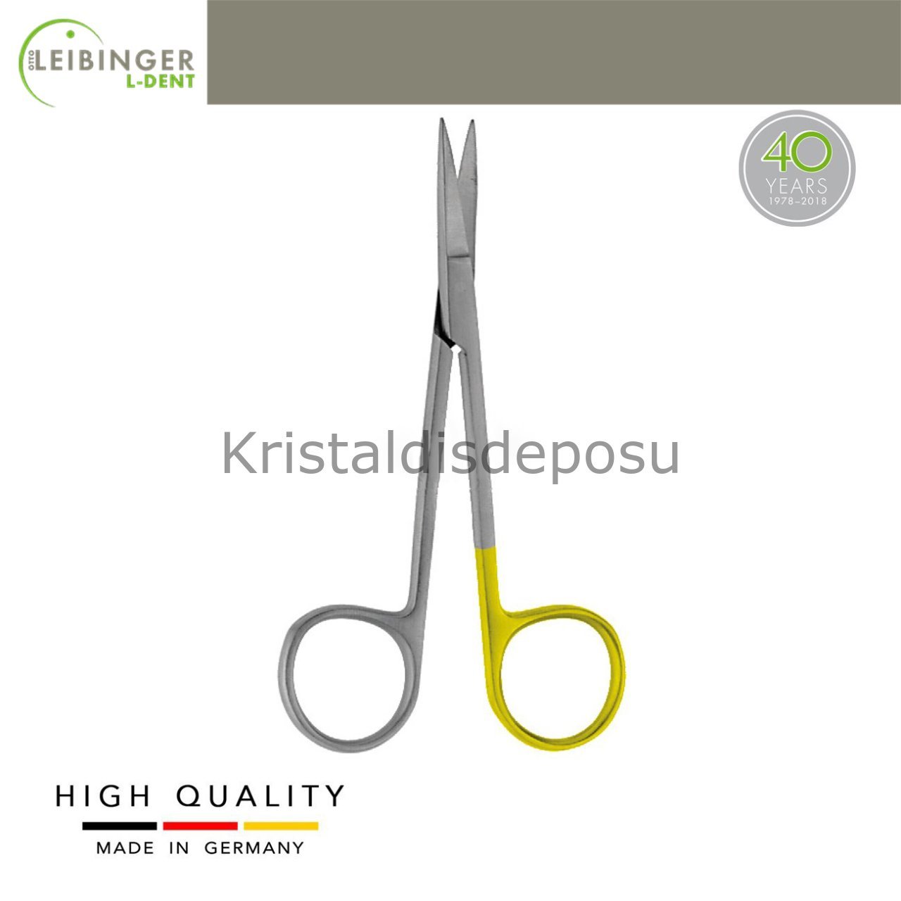 Iris Cerrahi Makas SC - Tungsten Carpide - Düz - 11,5 cm