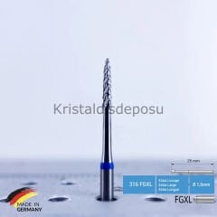 Cerrahi Frez - Kemik Kesme - Kök Ayırma- 255A FGXL
