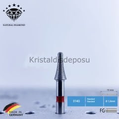 Doğal Elmas Frez - 973 - 5 Adet