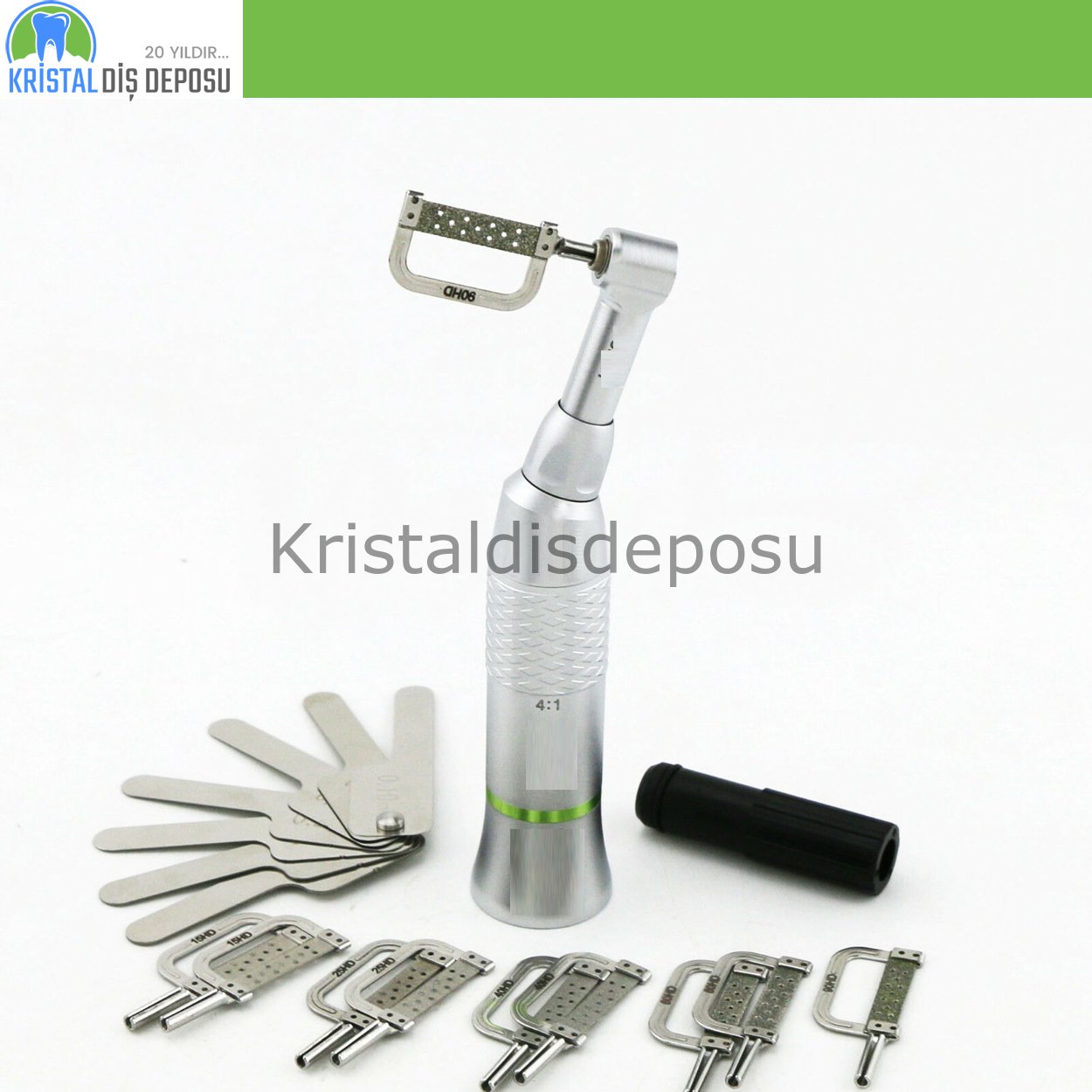 İnterproximal Arayüz Zımparası Kit