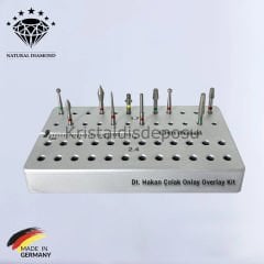 Dr. Hakan Çolak Onlay-Overlay Frez Seti