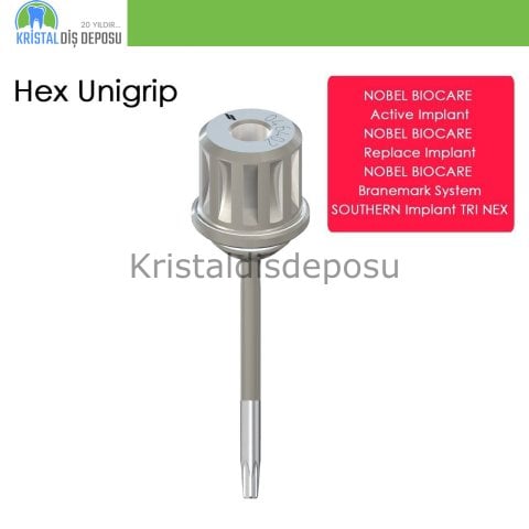 Nobel Biocare için Screwdriver - Unigrip Screwdriver - NtorX