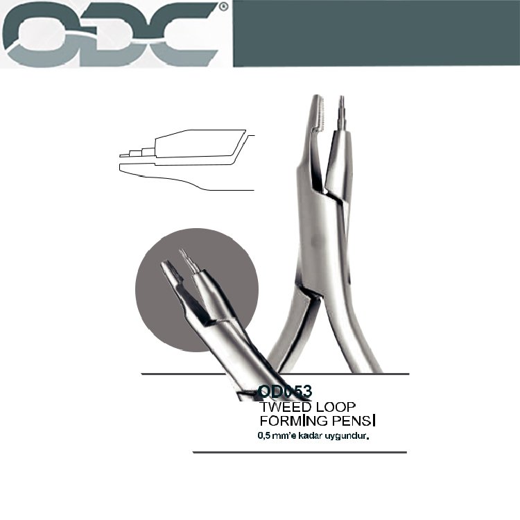 Ortodonti Tweed Loop Forming Pensi