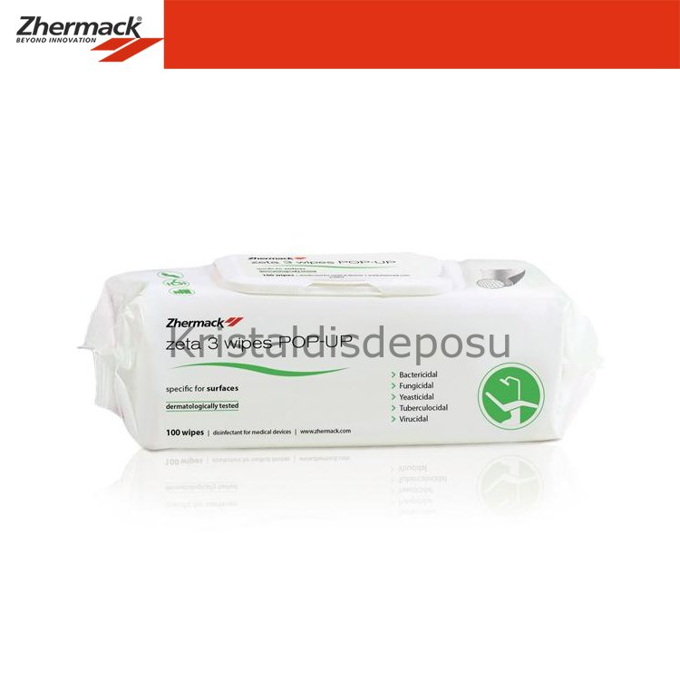 Zeta 3 Wipes - Dezenfektanlı Temizleme Mendili