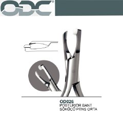 Ortodonti Posterıor Bant Sökücü Pens Orta