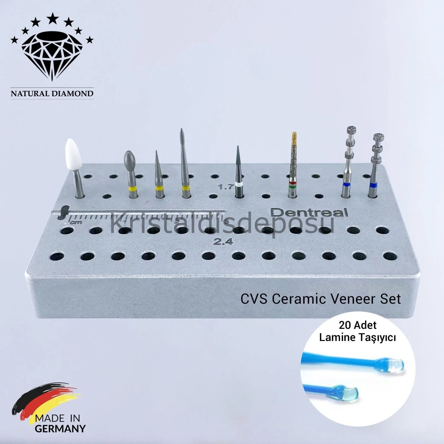 CVS Ceramic Veneer Set - Lamine seti - Lamine Taşıyıcı