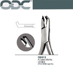 Ortodonti Flush Distal Kesici