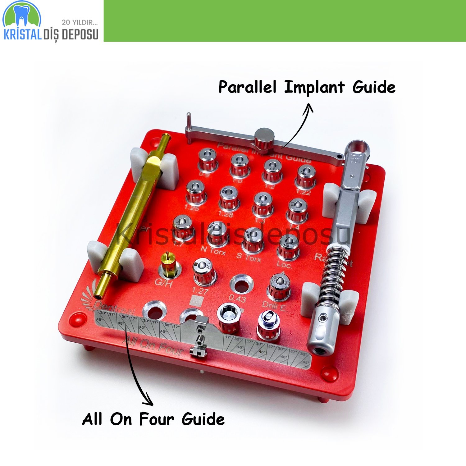 Universal All İmplant Screwdriver Full Set