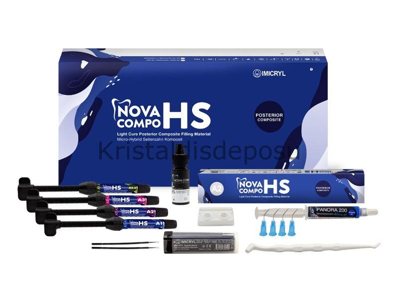 Imicryl Nova Compo HS Kompozit 8 x 4 g Şırınga Set