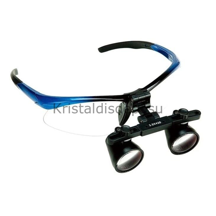 3.5x Büyütmeli Kablolu Işıklı Spor Custom Loupe