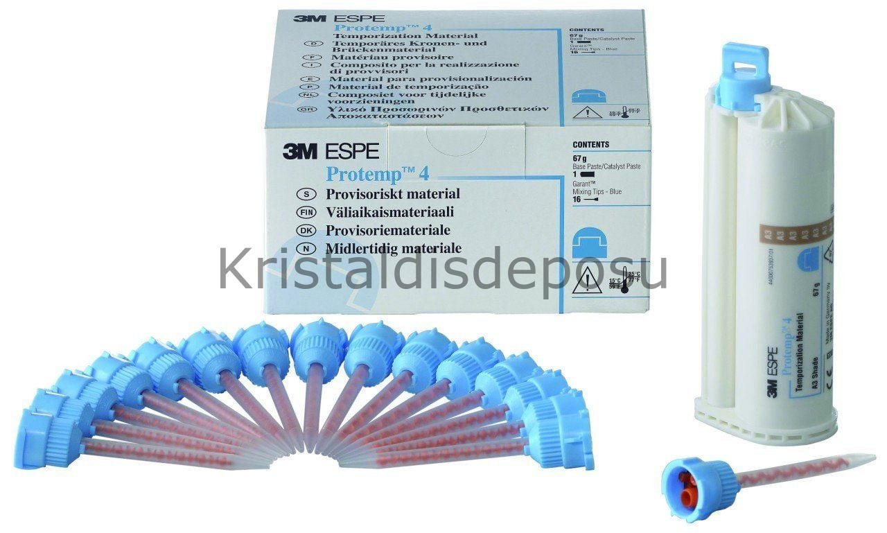 Protemp 4 Geçici Kron Köprü Meteryali A3 Rengi SKT: 2023-11