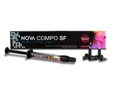 Imicryl Nova Compo SF Super Flow Self Adhesive Bondinge İhtiyaç Duyulmayan Kendinden Adeziv Akışkan Flow Kompozit 2 g Şırınga