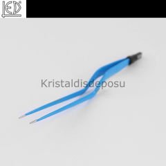 Surtron Bipolar Açılı Forceps 20 Cm