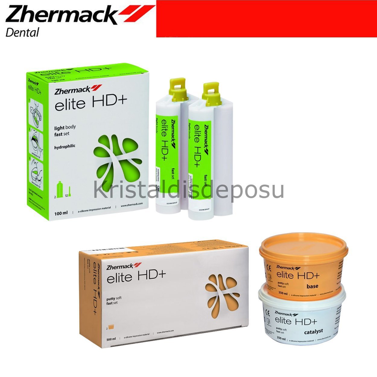 Elite HD+ A Silikon Ölçü Takım - Fast Set