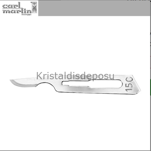 Steril Bistüri Ucu 15C SKT: 2022-02