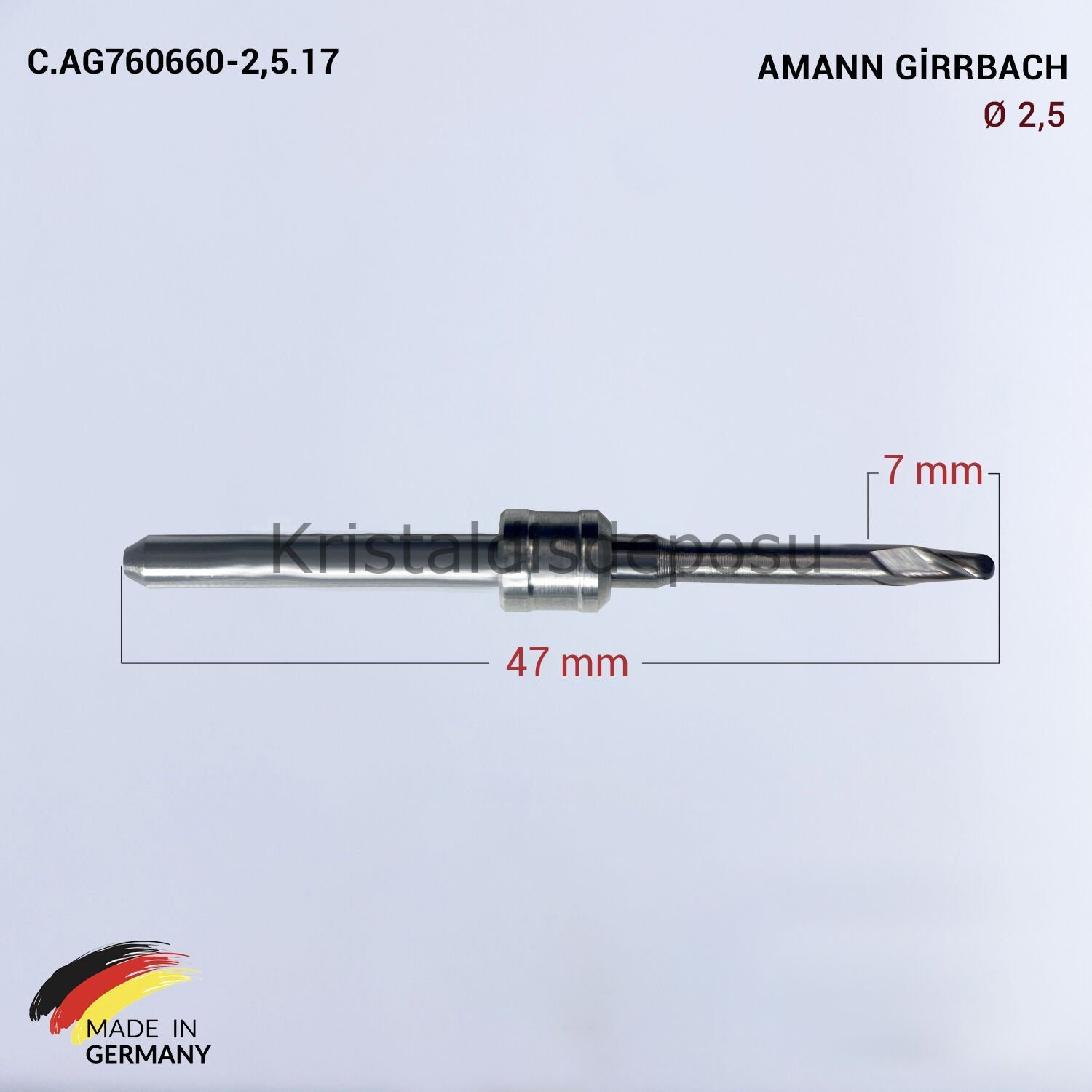 Amann Girrbach Cad Cam Drill 2,5 mm