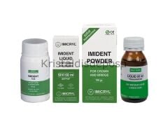 Imicryl Imident Geçici Kron & Köprü Akriliği 100 g Toz Set