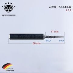 Imes Icore Wieland Elmas Cad Cam Drill 1,0 mm D.II856-17.1,0.2.6.50