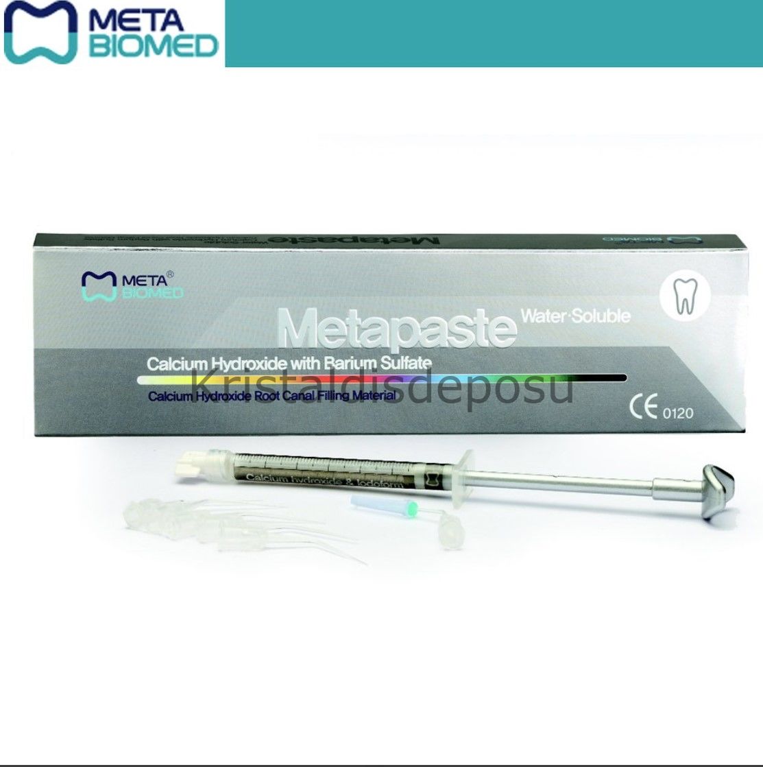 Metapaste Geçici Kanal Dolgu Patı Barium Sülfat
