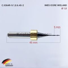 Imes Icore Wieland Cad Cam Drill 1,0 mm