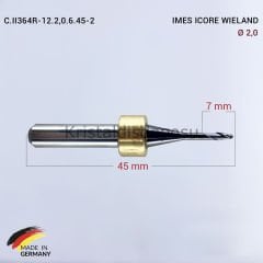 Imes Icore Wieland Cad Cam Drill 2,0 mm C.II364R-12.2,0.6.45-2