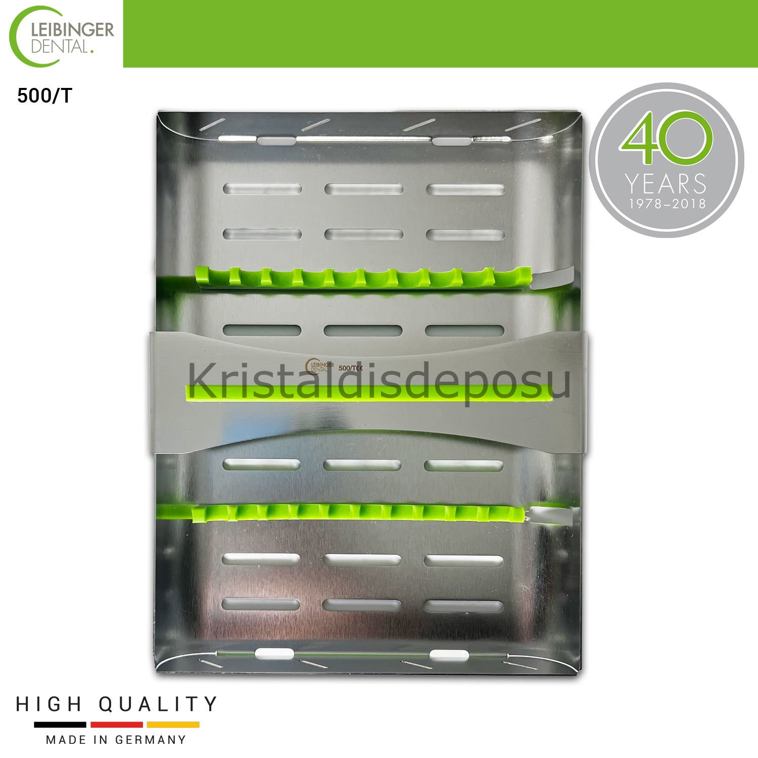 Wasch Tray - Otoklavlanabilir Kaset 10'lu