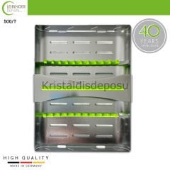 Wasch Tray - Otoklavlanabilir Kaset 10'lu