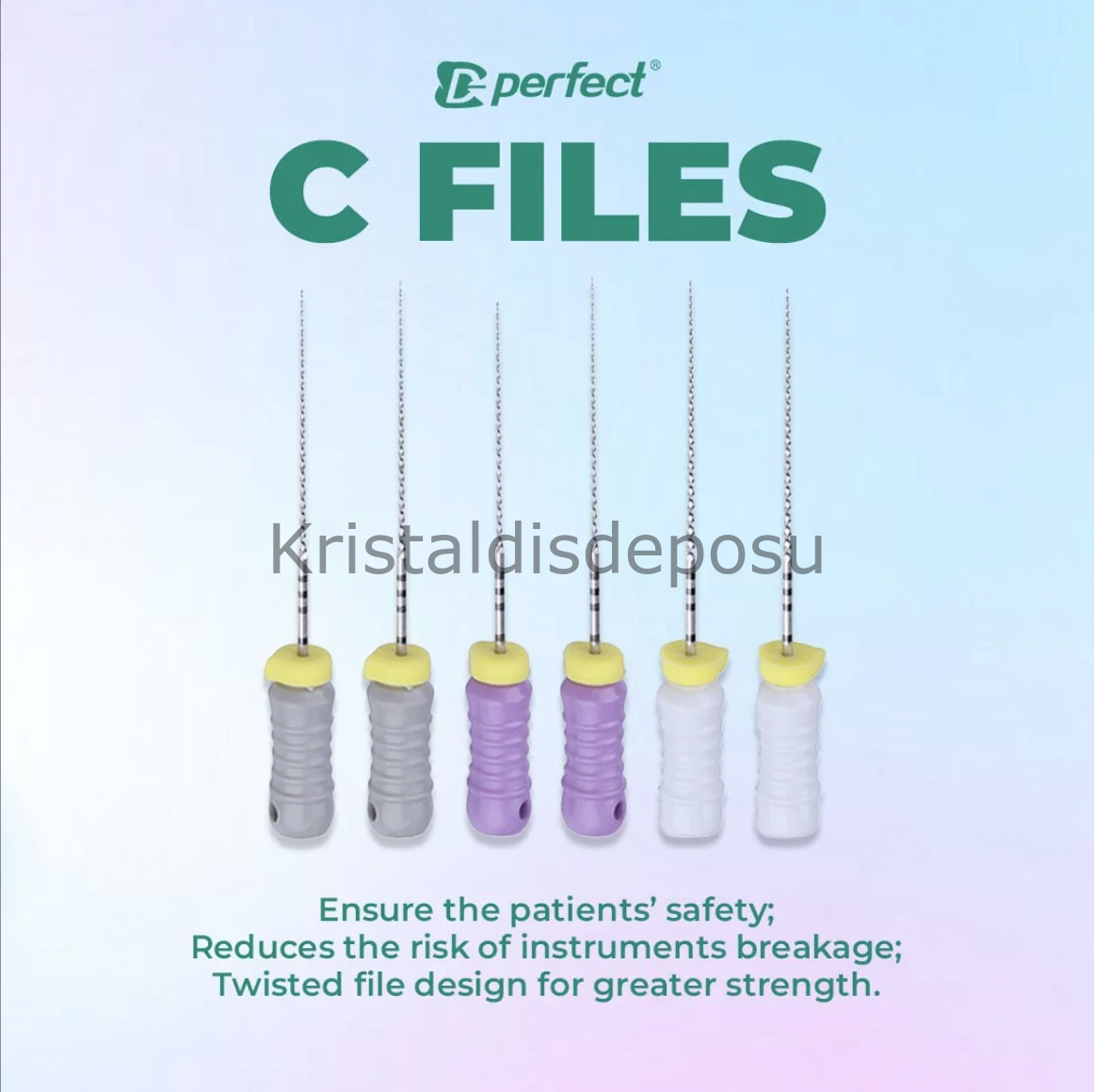 PERFECT C-FILES Kök Kanal Eğesi