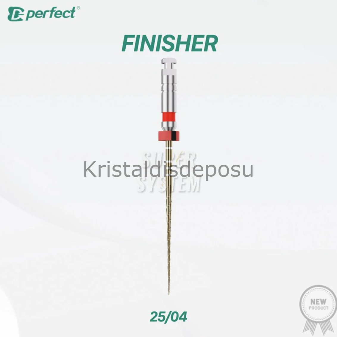 Perfect SUPER SYSTEM Finisher Sorti 4'lü Blister Eğe 25/04