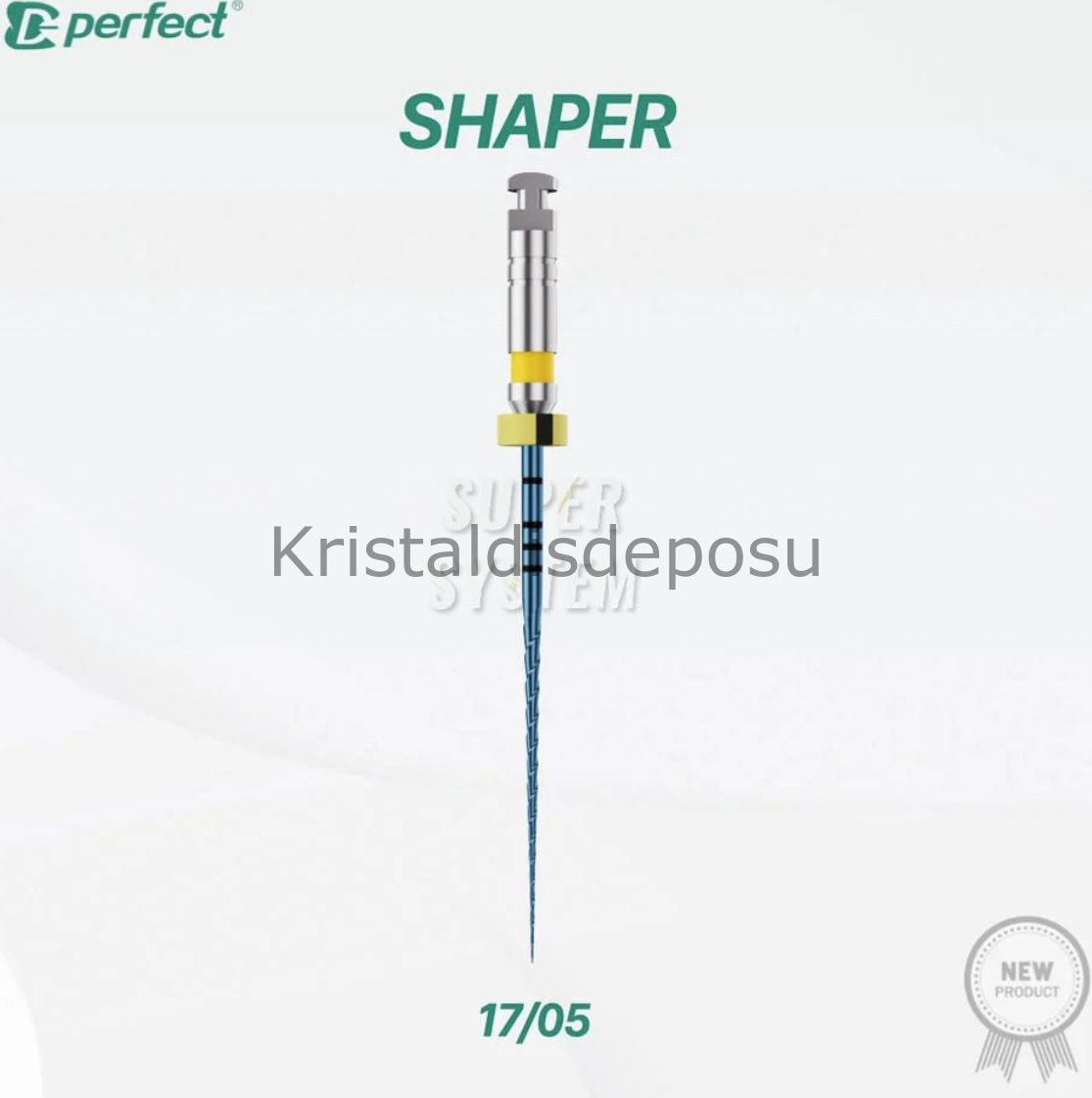 Perfect SUPER SYSTEM Shaper Sorti 4'lü Blister Eğe 17/05