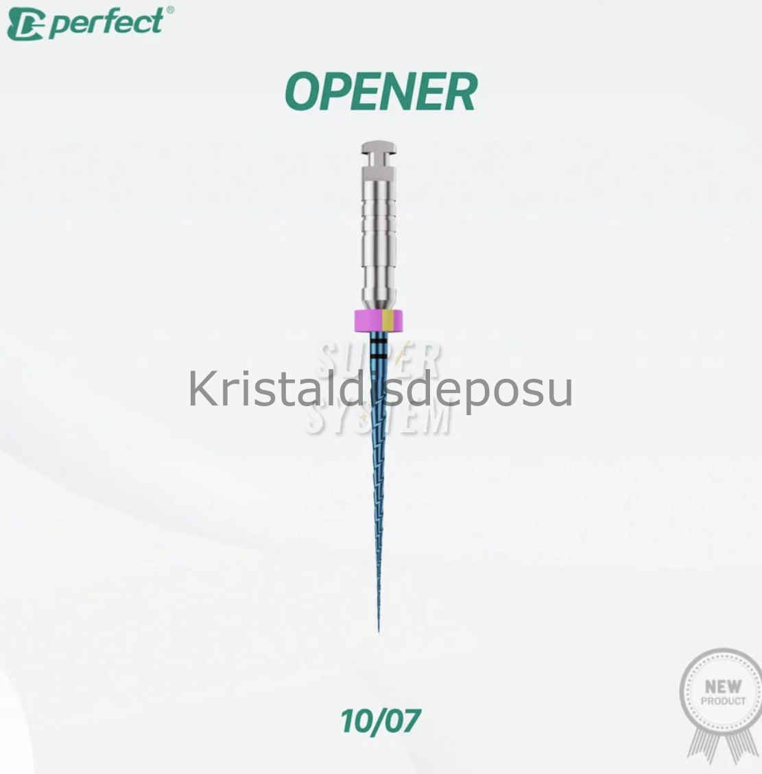 Perfect SUPER SYSTEM Opener Sorti 4'lü Blister Eğe 10/07 21 mm.