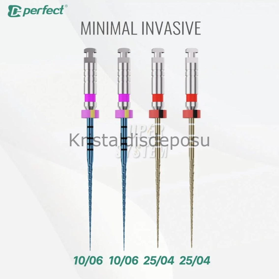Perfect SUPER SYSTEM Minimal Invasive kanal eğe KIT asorti blister