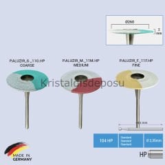 Aluzir Zirkon Aluminyum Oksit İçin Cila Lastiği P.ALUZIR.11