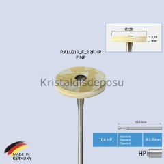 Aluzir Zirkon Aluminyum Oksit İçin Cila Lastiği P.ALUZIR_F._12F.220.HP