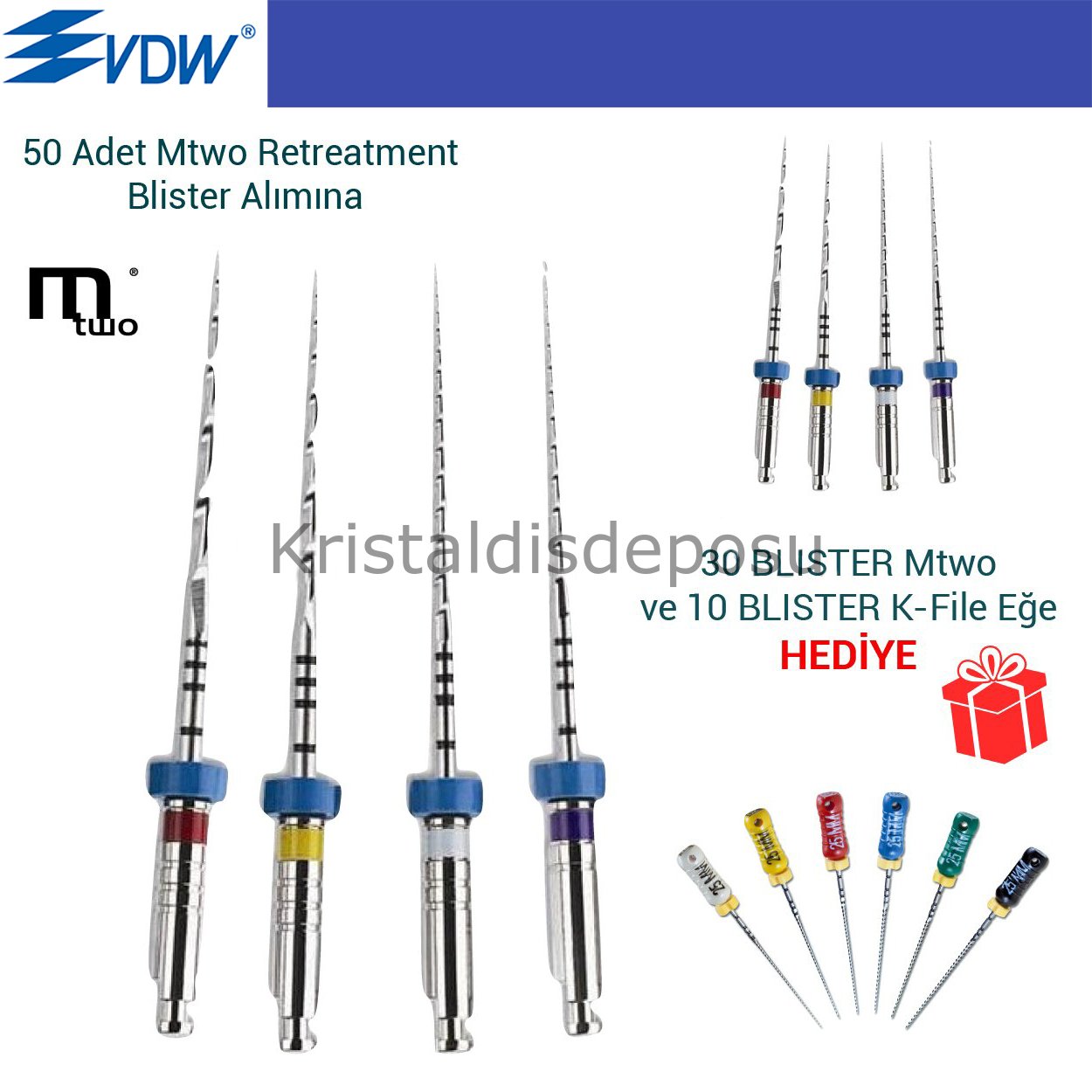 50 Adet Mtwo Blister Kampanya
